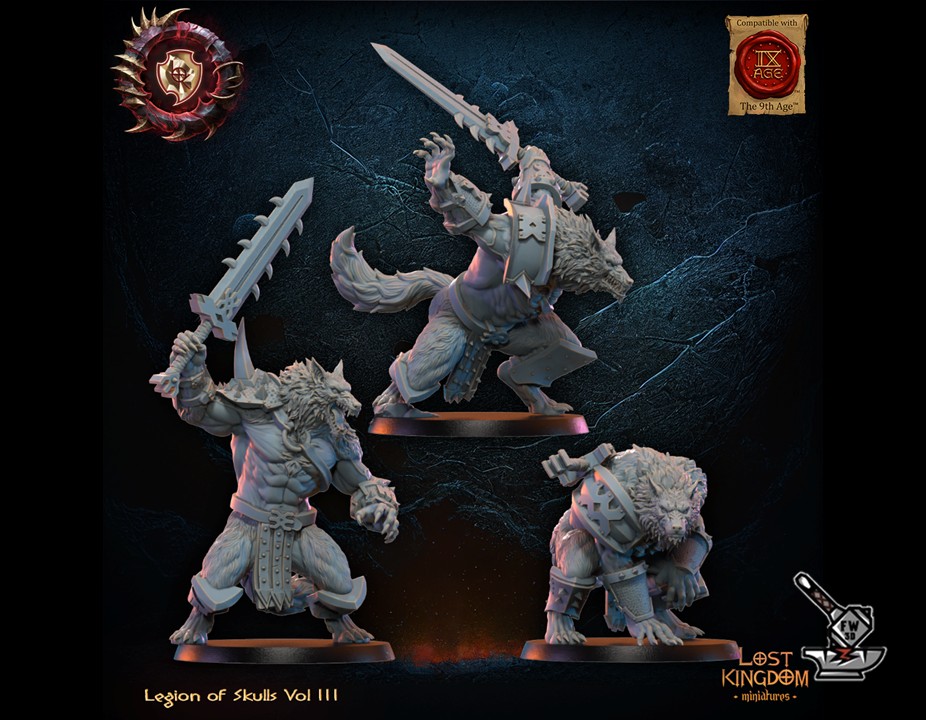 3 loups Mooncurse Forsaken – Image 2