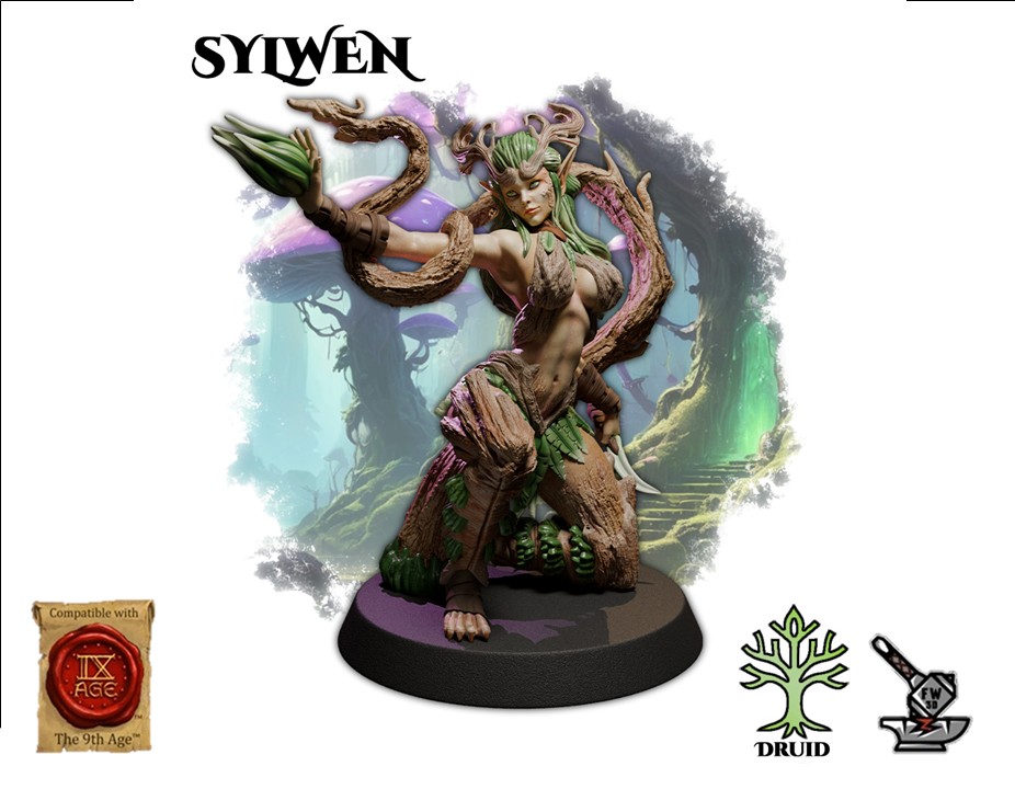 Sylwen, the Druid