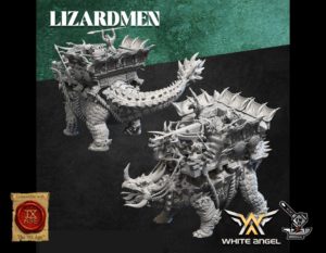Baliste sur tricératops Lézard
