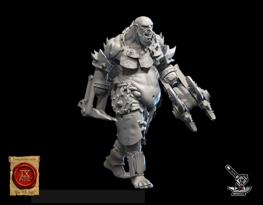 Géant d'attaque des Nains infernaux (avec plusieurs armes) - Image 4