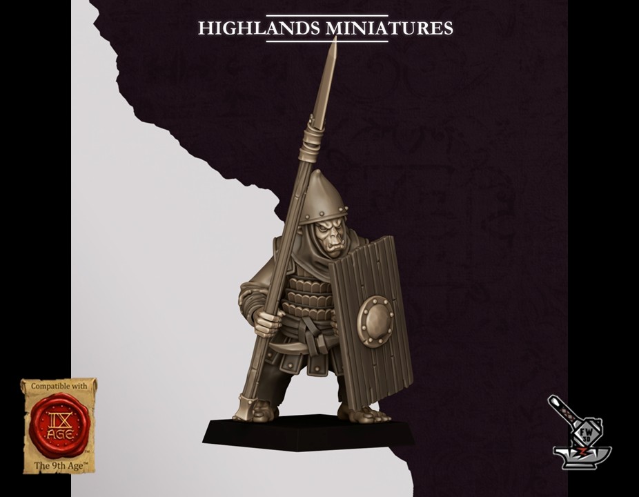 10 Lanciers Hobgobelins des Sons of Marduk avec boucliers – Image 9