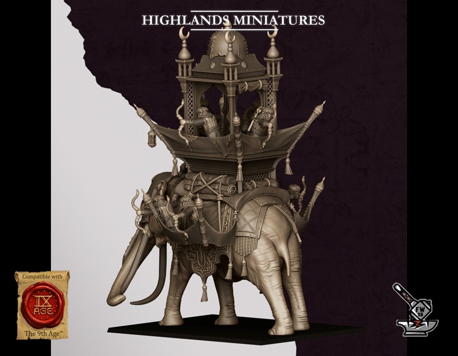 Eléphant de guerre des Sons of Marduk - Image 4