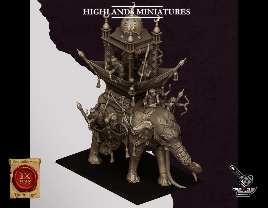 Eléphant de guerre des Sons of Marduk - Image 5