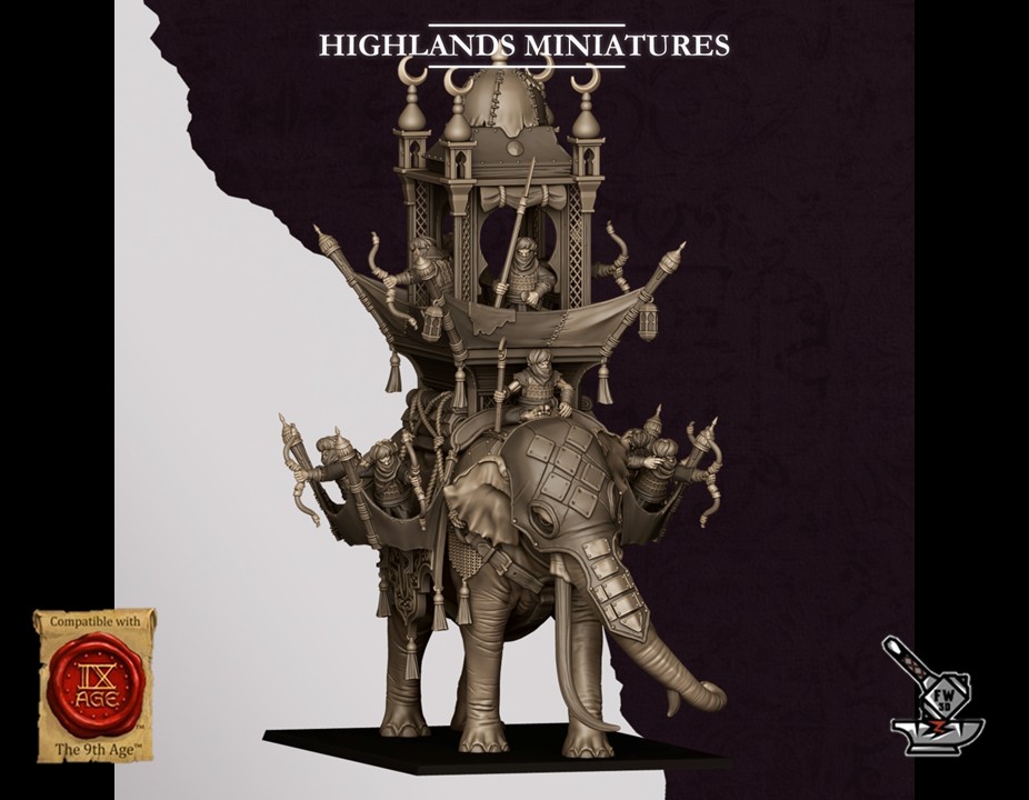 Eléphant de guerre des Sons of Marduk - Image 6