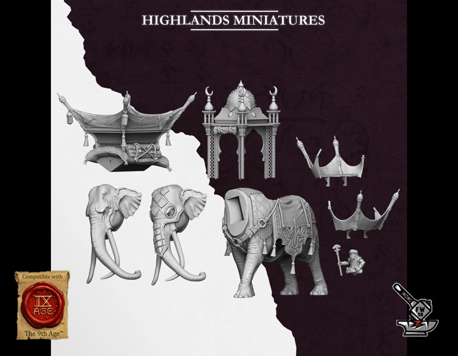 Eléphant de guerre des Sons of Marduk - Image 7