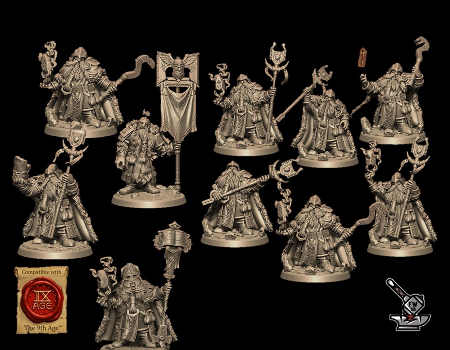 10 Mages Nains AOO