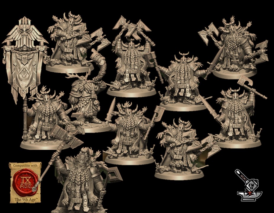 10 Maraudeurs Nains AOO