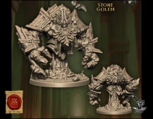 Golem de pierre Nain AOO