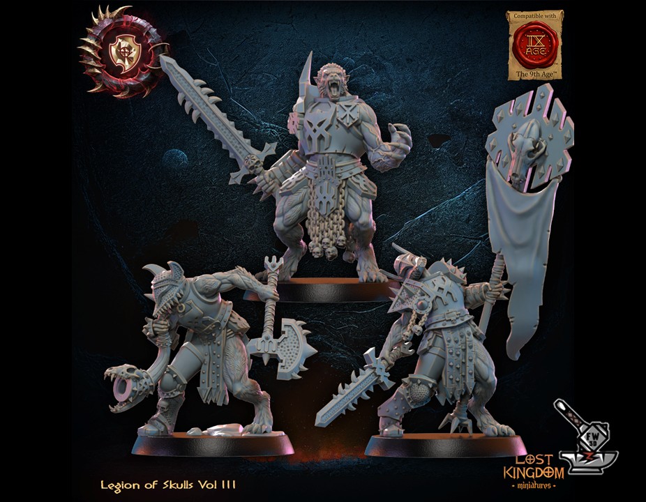 Etat-major des guerriers Mooncurse Forsaken