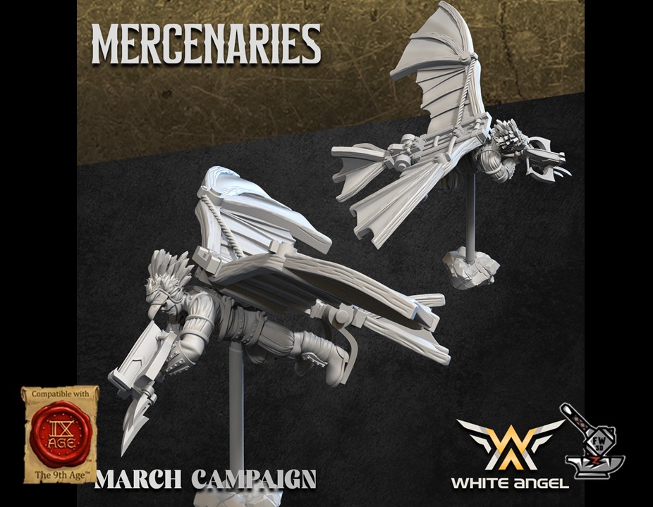 5 Homme-oiseaux Mercenaires – Image 4